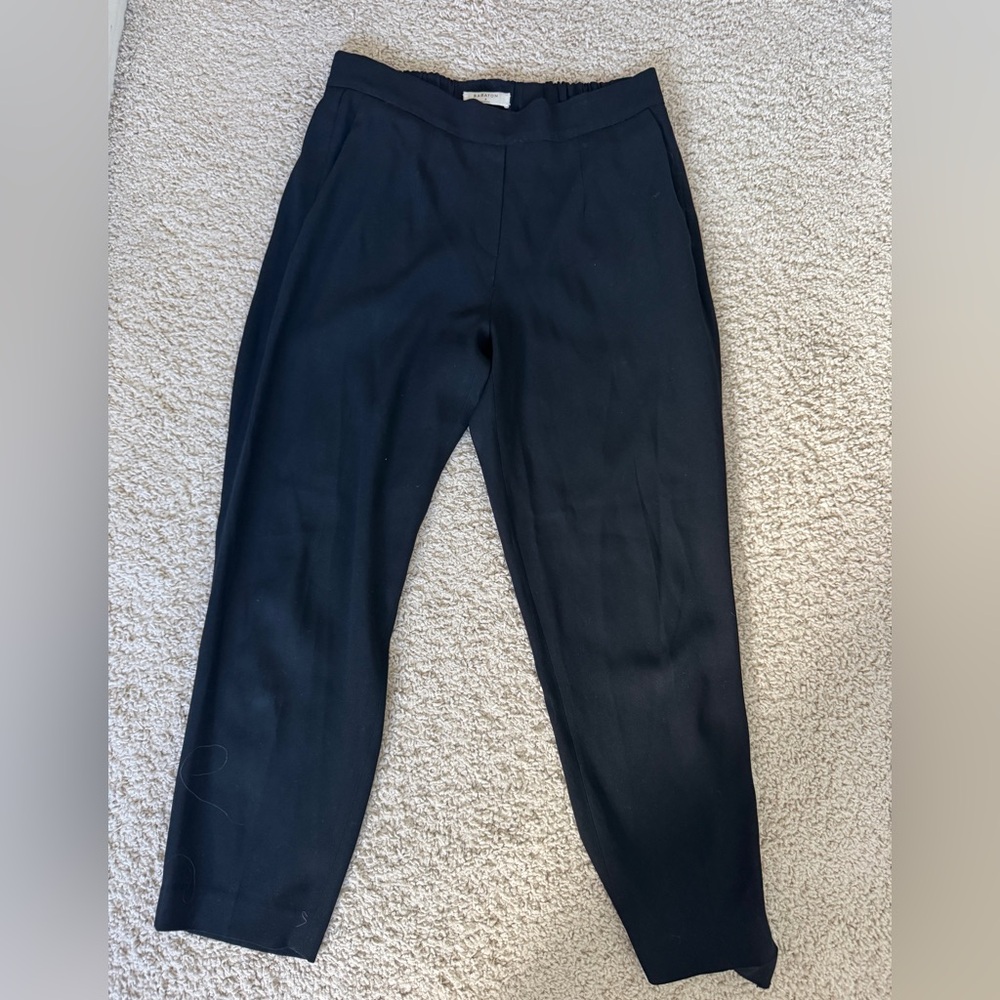 Babaton Black Ankle Cropped Pants